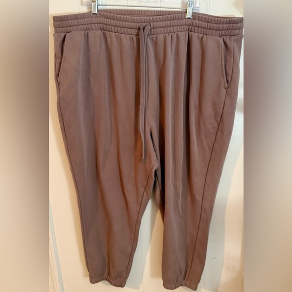 FABLETICS Mauve Go-To Classic Sweatpant, Size 4X - Picture 2 of 7